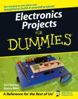 Electronics Projects for Dummies.pdf