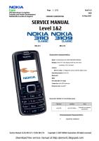 Nokia 3110c and 3109c Service Manual.pdf