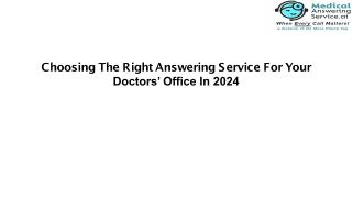 Choosing The Right Answering Service For Your Doctors’ Office In 2024 - Télécharger - 4shared  - medical answering service