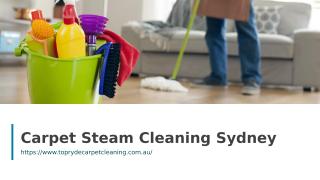 Carpet Steam Cleaning Sydney.ppt
